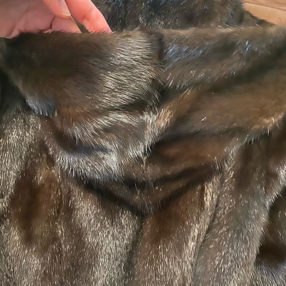 Luxury Mink Long Fur Coat. 100%Real Fur. Made in Turkey. - Picture 5 of 8